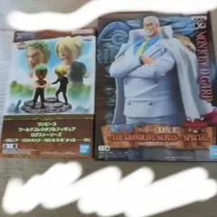 ワンピース フィギュア　ログストリーズ　ゾロ サンジ　ガープ