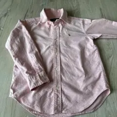 Ralph Lauren ピンク ボタンダウンシャツ 120