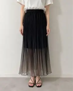 MURUA プリーツスカート グラデーション Fサイズ
