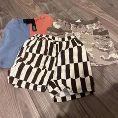 110cm ブリーズ ハーフパンツ 3点セット 短パン 半ズボン