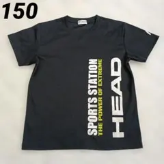 HEAD スポーツTシャツ ブラック ロゴプリント 150のサムネイル