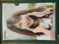 非売品 有村架純 お〜いお茶 オリジナルA4クリアファイル 伊藤園 新品