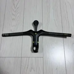 アルミステム 90mm ・カーボンエアロハンドル（幅約400mm） - メルカリ