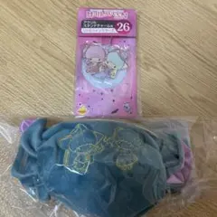 サンリオくじ アクリルスタンドチャーム&キャンディポーチ　 リトルツインスターズ