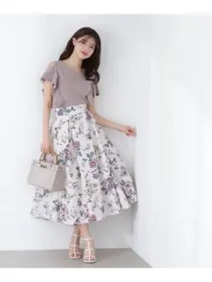 ボタニカルスカート PROPORTION BODY DRESSING