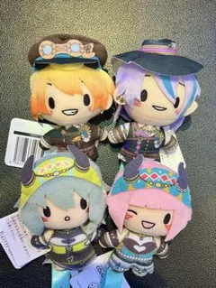 プロセカ　ふわぷちマスコット　Revivalmydream ワンダショ 4種