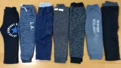 男児 裏起毛パンツセット 100cm 7枚セット まとめ売り