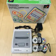 【完動品・美品】スーパーファミコン 本体 箱付き