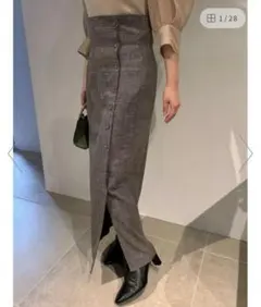 snidel ウエスト2wayデザインタイトスカート