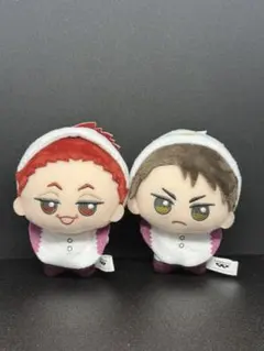 ハイキュー！！　ちびぐるみ　アニマルポンチョ　vol.3　牛島若利　天童覚