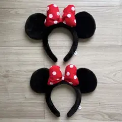 【Disney】ミニー カチューシャ 2個セット