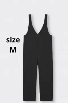 新品 未使用 GU カットソーサロペットパンツ