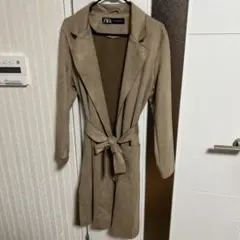 ZARA ベージュ ロングコート XS