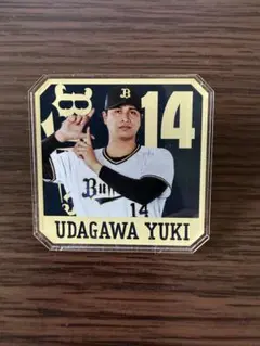 オリックス　アクリルピンバッジ　宇多川優希