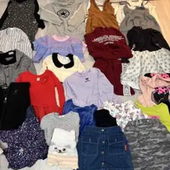 本日終了土日限定価格❤️ブランド服女の子❤️135から140まとめ売り おまけ付き
