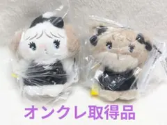 mikko character マスコット スフレ•ラテBLACKRIBBON