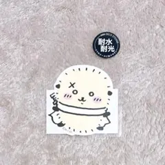 ちいかわ ミニデコステッカー / しろめラッコ しろめ 白目 ラッコ