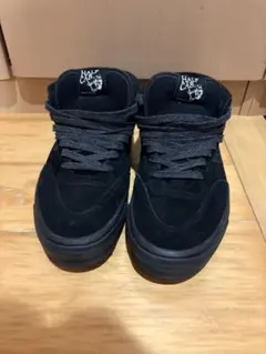 Vans HALF CAB ブラック スエード ファイヤーパターン
