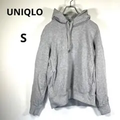 UNIQLO ユニクロ グレー スウェットパーカー S メンズ