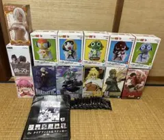 フィギュア13個 クリアファイル キーホルダー まとめ売り