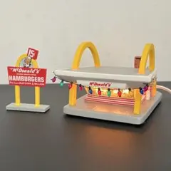 マクドナルド McDonald's ライト付きセラミックレストラン ラージ