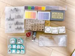 手帳　スタンプ　インク　浸透印　セット　Mizutama LOFT購入