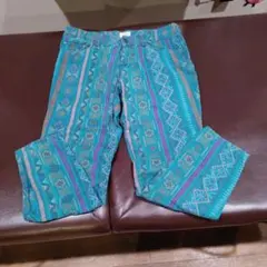 パープル カジュアルパンツ