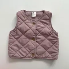 H&M キルティングベビーベスト 80サイズ