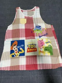 トイ・ストーリー エプロン 保育士　介護士　M〜L