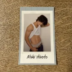 INI 2nd 写真集 Viva la vitaタワレコステッカーA 西洸人