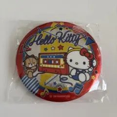 ハローキティ カセットテープ 缶バッジ