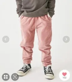 コーデュロイ　ベビー用パンツ 3色 ever closet 80 青　ピンク　紫