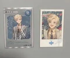 緋八マナ ランダムチェキ風カード 2点セット