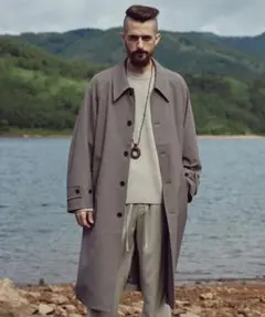 LIDNM BALMACAAN COCOON COAT