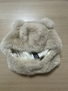 ZARA ベビー クマ耳帽子 ベージュ
