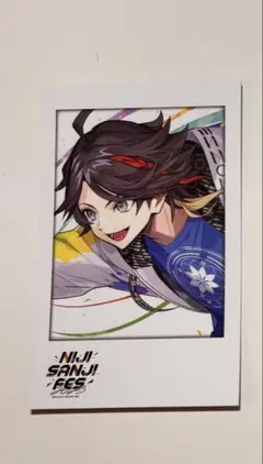 三枝明那 にじフェス2023 チェキ風カード