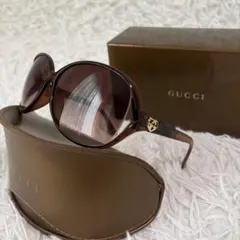 GUCCI サングラス ブラウン グラデーション ハートロゴGG3792/F/S