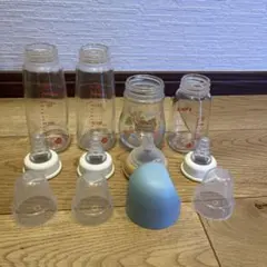 Pigeon ガラス哺乳瓶 4本セット