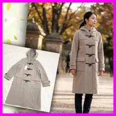 【未使用】 トゥモローランド ウールメルトン ダッフルコート ベージュ