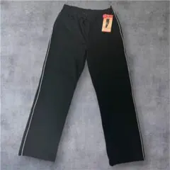 【新品】スウェット　サイドラインパンツ ブラック