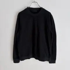 【美品/XL】プラダ　トレーナー　ラバーロゴ　黒　国内正規品　メンズのサムネイル