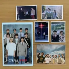&TEAM ステッカー ポストカード WEGO WE 五月雨