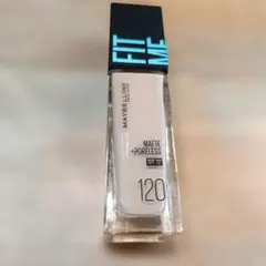 新品　メイベリンフィットミーリキッドファンデーションR　120