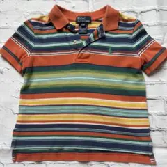 ラルフローレンポロシャツ 3T ストライプ