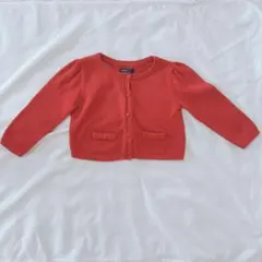babyGap カーディガン 12-18ヶ月 オレンジ