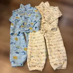 キルトパジャマ110 2セット