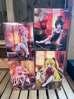 【新品】To LOVEる Desktop Cute フィギュア 4体セット