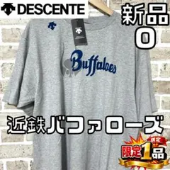 【早い者勝ち✨】デサント 近鉄バファローズ 岡本太郎 復刻Tシャツ O グレーのサムネイル