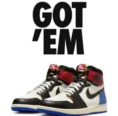 【新品未使用】Nike AJ1 × UNION × fragment