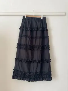 今期　fredy emue フリルギャザータイトスカート　フレディエミュ